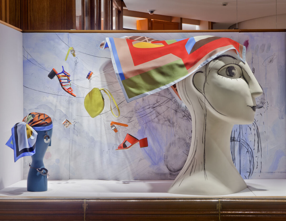 Vitrine 1 du Magasin Hermès Avenue Georges V Paris 8e - 22/02/2017 - A Partir De IMG_6110